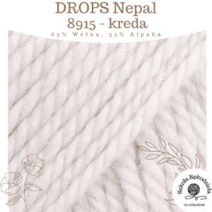 Drops Nepal, 8915, kreda, Szkoła Rękodzieła za Miastem