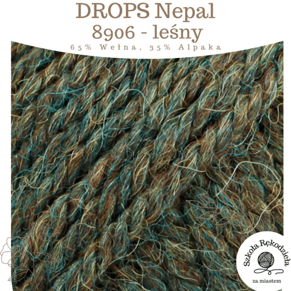 Drops Nepal, 8906, leśny, Szkoła Rękodzieła za Miastem